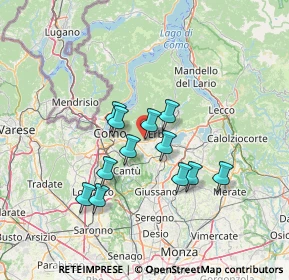 Mappa Via Monterobbio, 22031 Albavilla CO, Italia (11.1)