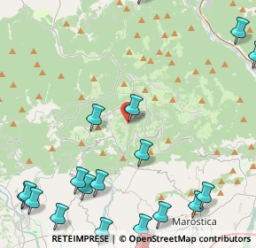 Mappa Via marco Poli, 36062 Conco VI, Italia (6.433)