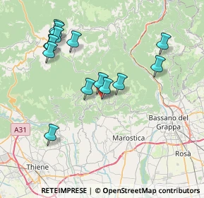Mappa Via marco Poli, 36062 Conco VI, Italia (7.73429)