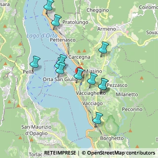 Mappa Via S. Giovanni Bosco, 28016 Orta San Giulio NO, Italia (1.77333)