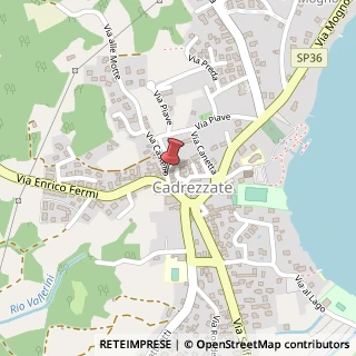 Mappa Via Castello, 1, 21020 Cadrezzate, Varese (Lombardia)