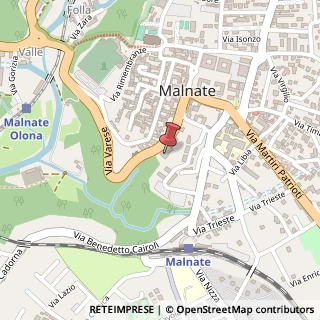 Mappa Via Varese, 19, 21046 Malnate, Varese (Lombardia)