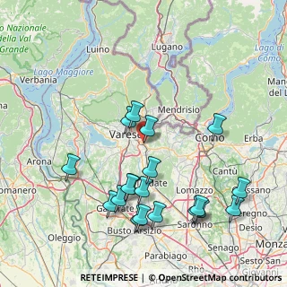 Mappa Via Martiri Patrioti, 21046 Malnate VA, Italia (17.06526)