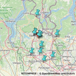 Mappa Via Achille Grandi, 21046 Malnate VA, Italia (10.52692)