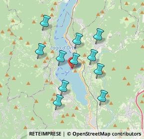 Mappa Piazza Mario Motta, 28016 Orta San Giulio NO, Italia (3.08545)