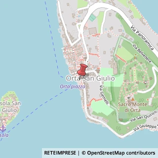 Mappa Piazza Motta, 22, 28016 Orta San Giulio, Novara (Piemonte)