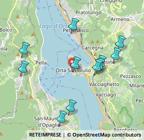 Mappa Piazza Mario Motta, 28016 Orta San Giulio NO, Italia (2.00545)