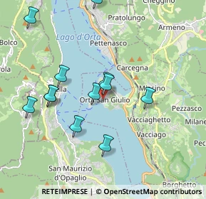 Mappa Piazza Mario Motta, 28016 Orta San Giulio NO, Italia (1.87667)
