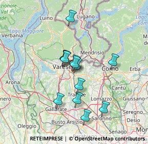 Mappa Via Asiago, 21046 Malnate VA, Italia (10.66923)