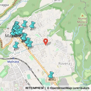 Mappa Via Asiago, 21046 Malnate VA, Italia (0.6835)