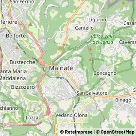 Mappa Malnate