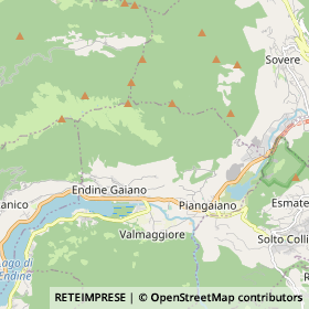 Mappa Endine Gaiano