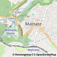 মানচিত্র Malnate