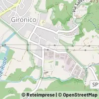 Kaart Gironico