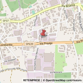 Mappa Via Civati, 33/A, 22031 Albavilla, Como (Lombardia)
