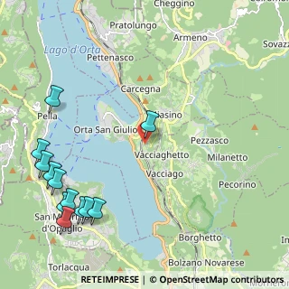 Mappa Via Carmine Gallone, 28016 Orta San Giulio NO, Italia (2.92)