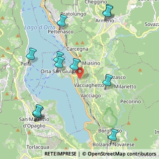 Mappa Via Carmine Gallone, 28016 Orta San Giulio NO, Italia (2.57417)