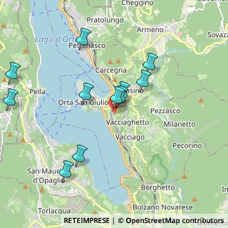 Mappa Via Carmine Gallone, 28016 Orta San Giulio NO, Italia (1.96182)