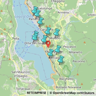 Mappa Via Carmine Gallone, 28016 Orta San Giulio NO, Italia (1.55091)