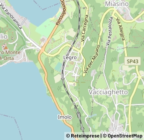 Mappa Via Carmine Gallone, 28016 Orta San Giulio NO, Italia (0.275)