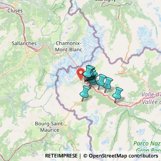 Mappa Via Val Veny, 11013 Courmayeur AO, Italia (6.37455)