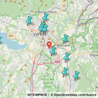 Mappa Viale Borri Luigi, 21100 Varese VA, Italia (4.42364)