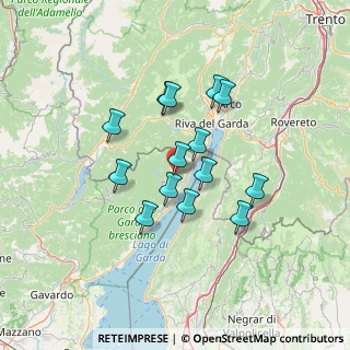 Mappa Via Dalvra, 25010 Tremosine sul Garda BS, Italia (10.85786)