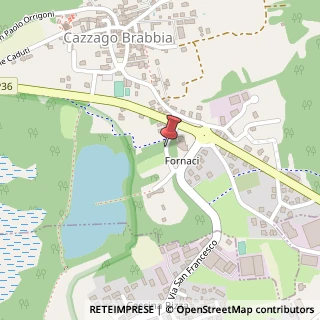 Mappa Via Guglielmo Marconi, 33, 21020 Cazzago Brabbia, Varese (Lombardia)