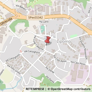Mappa Via Matteotti, 17, 22030 Lipomo, Como (Lombardia)