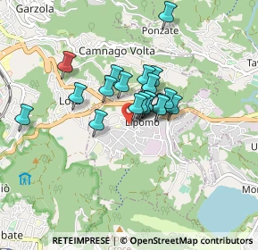 Mappa Via Luigi Cadorna, 22030 Lipomo CO, Italia (0.572)