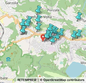 Mappa Via Luigi Cadorna, 22030 Lipomo CO, Italia (0.798)