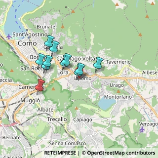 Mappa Via Matteotti, 22030 Lipomo CO, Italia (1.4463636363636)