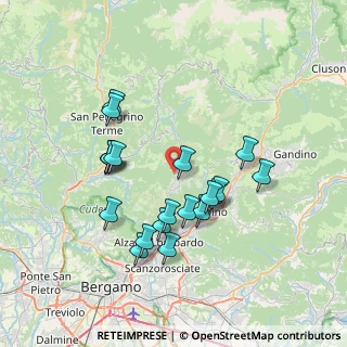 Mappa SP 28, 24020 Selvino BG, Italia (6.779)