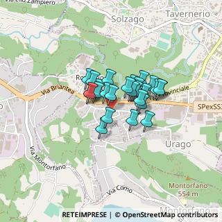 Mappa Via Europa Unita, 22038 Tavernerio CO, Italia (0.25556)