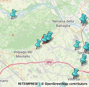 Mappa Via Schiavonesca, 31040 Giavera del Montello TV, Italia (5.9165)