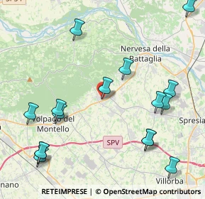 Mappa Via Schiavonesca, 31040 Giavera del Montello TV, Italia (5.1125)