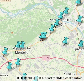 Mappa Via Schiavonesca, 31040 Giavera del Montello TV, Italia (5.961)