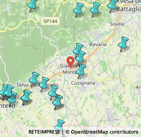 Mappa Via Schiavonesca, 31040 Giavera del Montello TV, Italia (2.7765)