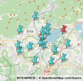 Mappa Via delle Gallarane, 22046 Merone CO, Italia (3.29235)