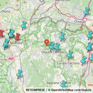 Mappa Viale dell'Industria, 22020 Faloppio CO, Italia (6.551)