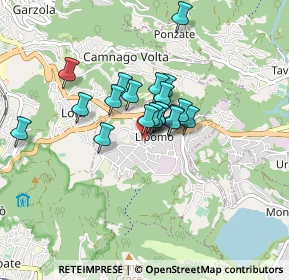 Mappa Corte Giazee, 22030 Lipomo CO, Italia (0.558)