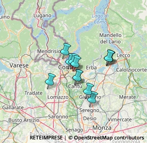 Mappa Corte Giazee, 22030 Lipomo CO, Italia (8.94083)
