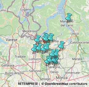 Mappa Corte Giazee, 22030 Lipomo CO, Italia (10.21625)