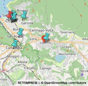 Mappa Corte Giazee, 22030 Lipomo CO, Italia (2.99455)