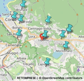 Mappa Corte Giazee, 22030 Lipomo CO, Italia (2.0475)
