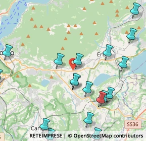 Mappa Viale Lombardia, 22031 Albavilla CO, Italia (5.5575)