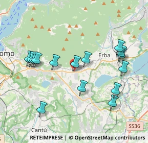 Mappa Viale Lombardia, 22031 Albavilla CO, Italia (4.00933)