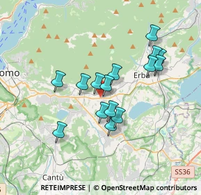 Mappa Viale Lombardia, 22031 Albavilla CO, Italia (2.97533)