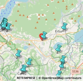 Mappa Viale Lombardia, 22031 Albavilla CO, Italia (6.458)