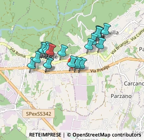 Mappa Viale Lombardia, 22031 Albavilla CO, Italia (0.731)